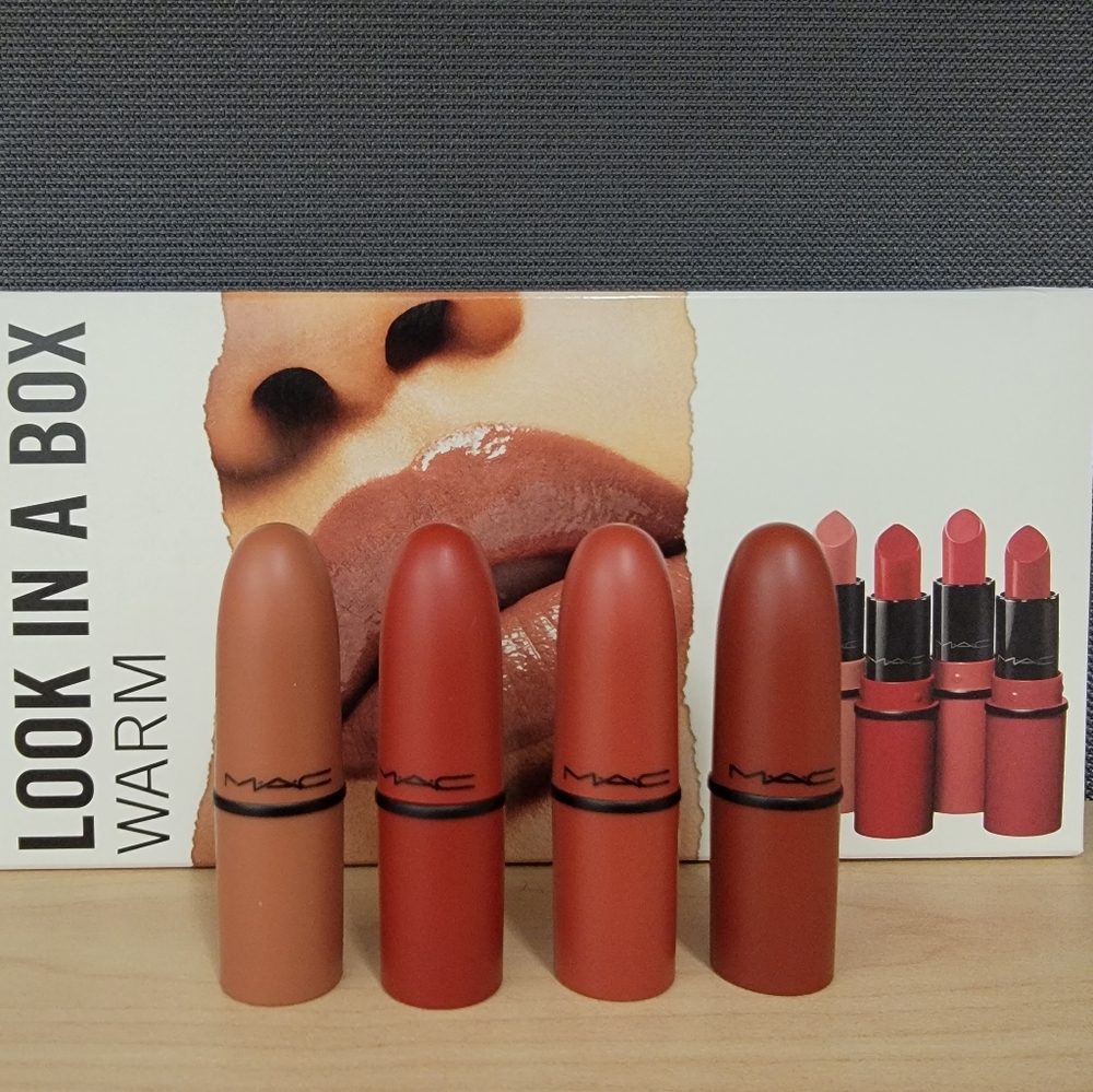 Mac Look in a Box Mini/Travel size Lipsticks - 4 pack | NWT